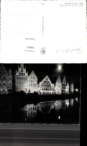 758487 Gand (Gent) Graslei Prov. Oost-Vlaanderen Belgium 1959