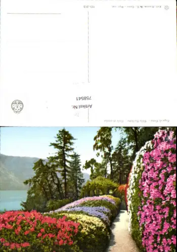 758541 Lago di Como Villa Carlotta Prov. Como Italy