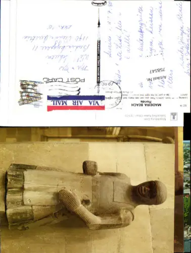 758545 Magdeburg Dom Figur des hl. Mauritius