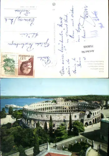 758566 Pula, Amphitheater Gespanschaft Istrien Croatia