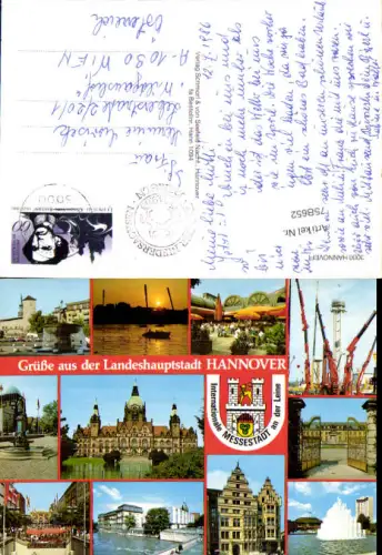 758652 Hannover Region Hannover 1986