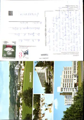 758683 Meran Sandplatz mit Mariensäule und Schloß Kalmünz Burggrafenamt Italy