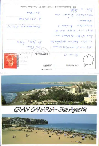 758685 Gran Canaria San Agustín Province Las Palmas Spain 1993