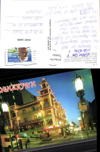 758692 San Francisco Chinatown San Francisco County USA