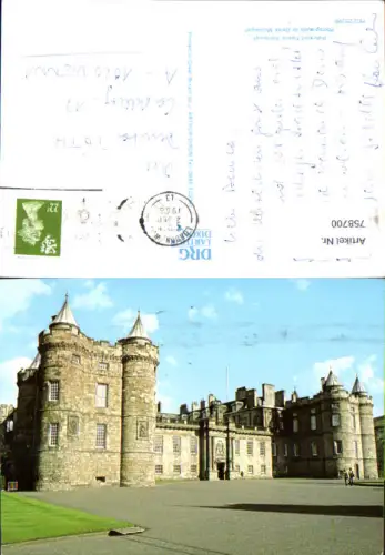 758700 Edinburgh Holyrood Palace City of Edinburgh United Kingdom 1966
