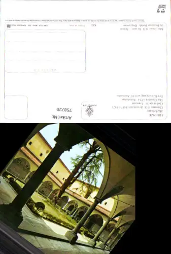 758720 Firenze Chiostro di S. Antonino Metropolitan City of Florence Italy