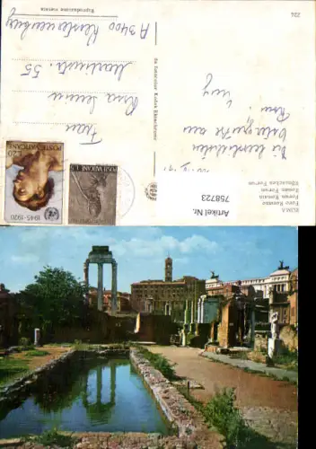 758723 Rom Forum Romanum Metropolitanstadt Rom Italy 1991