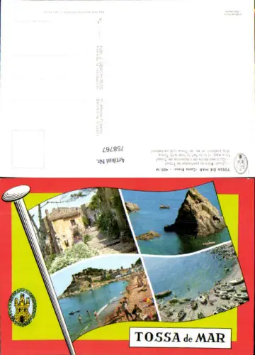 758767 Tossa de Mar Costa Brava Comarca Selva Spain