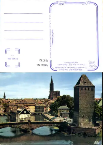 758782 Strasbourg Tour du XIVe siècle et la Cathédrale Département Bas-Rhin France