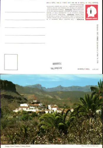 758888 Fataga Las Palmas Spain