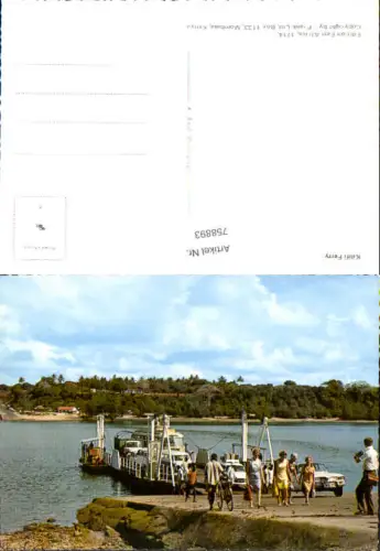 758893 Kilifi Ferry Kilifi County Kenya Autofähre Fähre