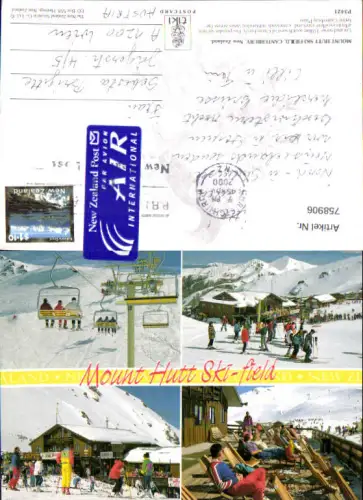 758906 Mount Hutt Ski-field Canterbury New Zealand 2000