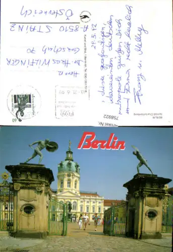 758922 Berlin Charlottenburg Bez. Charlottenburg-Wilmersdorf Germany 1992