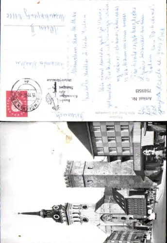 758958 München Alter Peter und Löwenturm München 1960