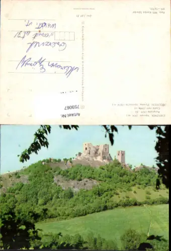 759067 Csesznek Várrom (Burgruine) Veszprém County Hungary