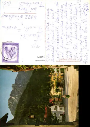 759076 Bad Reichenhall Florianplatz Blick gegen Predigtstuhl LK Berchtesgadener Land
