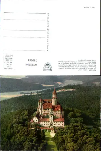 759084 Bouzov Státní hrad Okres Olomouc Czech Republic 1964