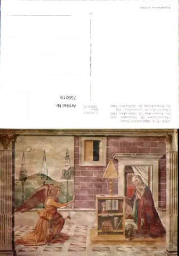 759219 San Gimignano Provinz Siena Italy 1482 Engel