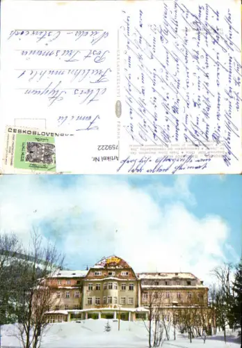759222 Krkonose Riesengebirge Spindlermühöe Spindleruv Mlyn Slovakia 1971