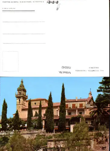 759242 Valldemossa, La Cartuja Mallorca Spain