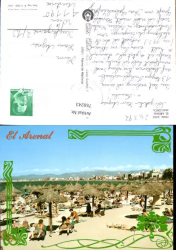 759243 El Arenal Mallorca Spain 1992