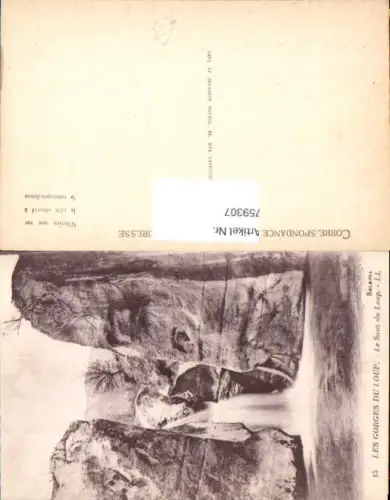 759307 Les Gorges du Loup Le Saut du Loup Gourdon Dept. Alpes-Maritimes France Les Alpes