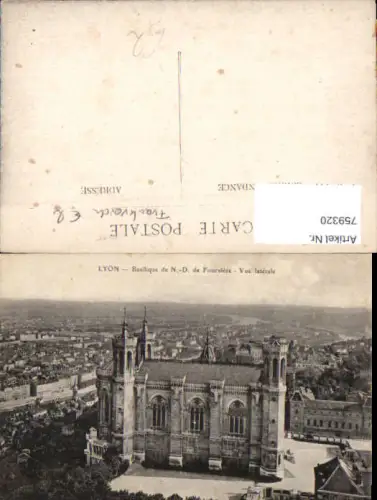 759320 Lyon Basilique de N.-D. de Fourvière Metropolis of Lyon France