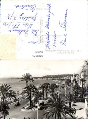 759323 Nice La Promenade des Anglais Arrondissement Nizza France 1941