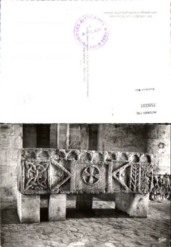 759331 Arles Les Alyscamps Sarcophage Chrétien Dép. Bouches-du-Rhône France
