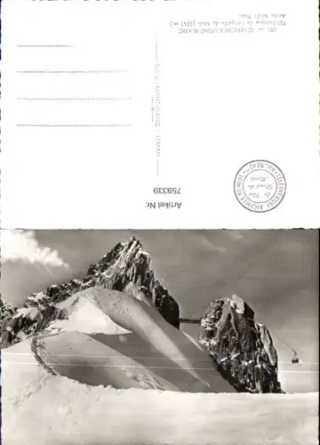759339 Chamonix-Mont-Blanc Aiguille du Midi Dép. Haute-Savoie France