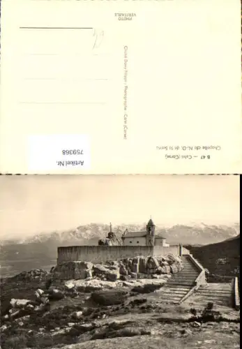 759368 Calvi Chapelle de N.-D. de la Serra Dép. Haute-Corse France