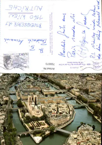 759373 Paris Île de la Cité Notre-Dame Paris France