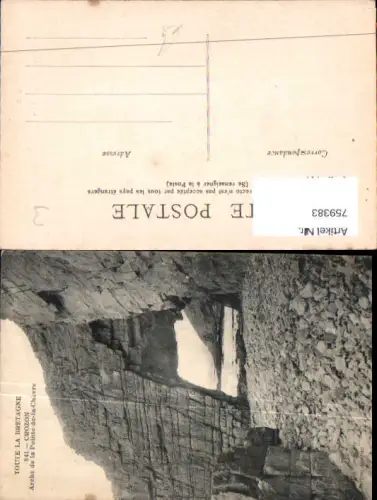 759383 Crozon Arche de la Pointe-de-la-Chèvre Département Finistère France