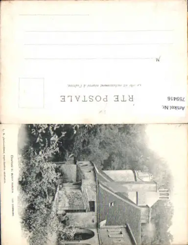 759416 Chateau de Bussy Rabutin, Les Communs Dép. Côte-d'Or France