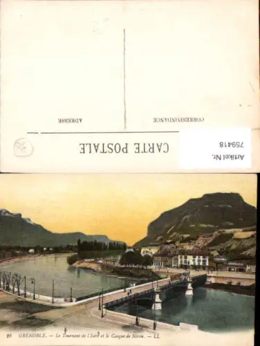 759418 Grenoble Le Tournant de l'Isère et le Néron Isère France Les Alpes