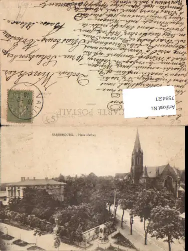 759421 Sarrebourg Place Mathay Moselle France 1903