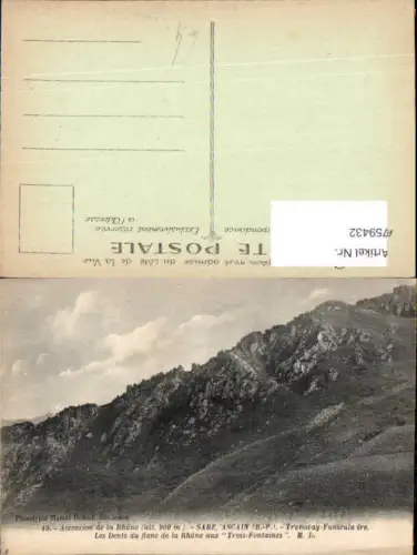 759432 Sare, Ascain, Ascension de la Rhûne Pyrénées-Atlantiques France