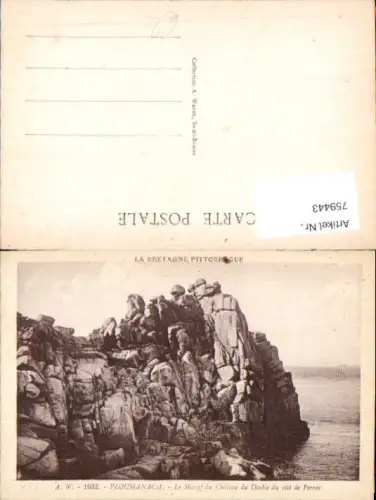 759443 Ploumanac'h Perros-Guirec Château du Diable Côtes-d'Armor Bretagne France