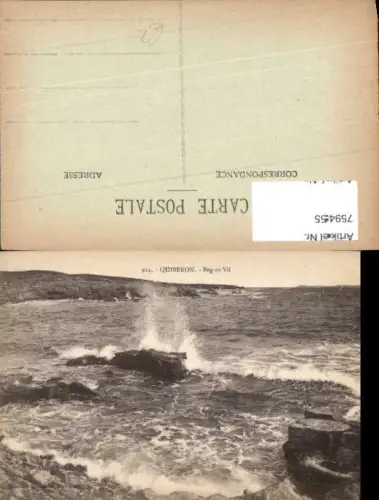 759455 Quiberon, Beg-er-Vil Dép. Morbihan France