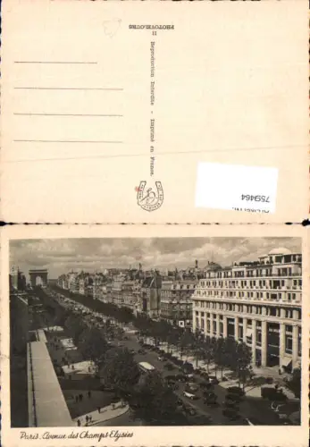 759464 Paris Avenue des Champs-Elysées Département Paris France