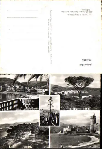 759469 La Côte Vermeille Cerbère Banyuls Argelès Collioure Pyrénées-Orientales France