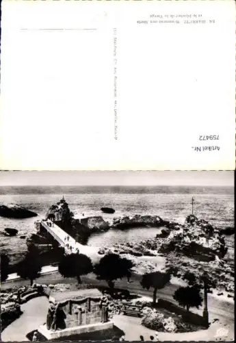 759472 Biarritz, Monument aux Morts et le Rocher de la Vierge Pyrénées-Atlantiques France