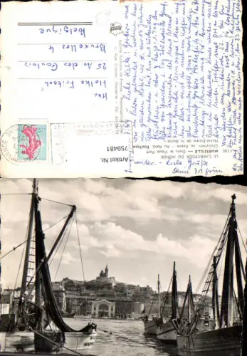 759481 Marseille Vieux Port Dép. Bouches-du-Rhône France 1964
