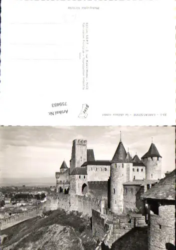 759483 Carcassonne Le château comtal Département Aude France