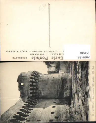 759510 Avignon Les remparts (XIVe siècle) Département Vaucluse France