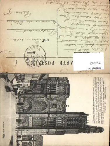 759513 Sens La Cathédrale Dép. Yonne France 1909