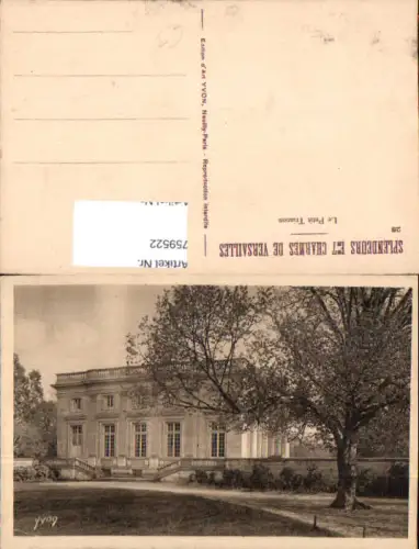 759522 Versailles Le Petit Trianon Département Yvelines France