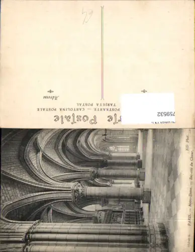 759532 Paris Notre-Dame, Bas-côté du Chœur Département de Paris France