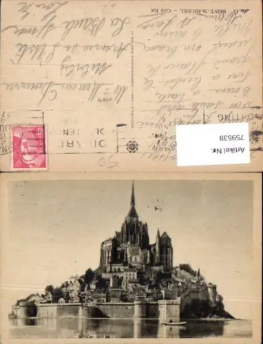 759539 Mont-Saint-Michel Manche France 1914