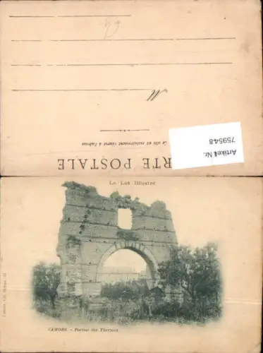 759548 Cahors Portail des Thermes Département Lot France